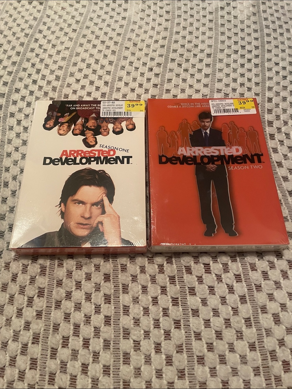 NWT Arrested Development Seasons One & Two DVD Box Set Bundle